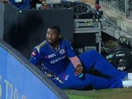 ஒரு பவுண்டரியை தடுக்க ரிஸ்க் எடுத்து தாவி விழுந்த பொல்லார்டு.. ரசிகர்கள் பதைபதைப்பு.. வைரல் வீடியோ