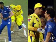 அதுதான்.. அந்த ரன் அவுட் தான்..! ஆட்டத்தின் திருப்புமுனையே..! தோனி விக்கெட்டை கை காட்டும் சச்சின்