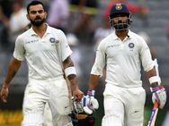 நாங்க தான் ஜோடி நம்பர் 1.. சச்சின், கங்குலி சாதனையை கூட்டணியாக காலி செய்த கோலி - ரஹானே!