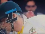 WATCH: 150 கிமீ வேகத்தில் பறந்த பந்து..! அப்படியே குப்புற விழுந்து மயங்கிய பிரபல வீரர்..!