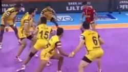 PKL 2019 : டபாங் டெல்லி மீண்டும் வெற்றி.. தெறிக்கவிட்ட நவீன் குமார்.. தெலுகு டைட்டன்ஸ் தோல்வி!