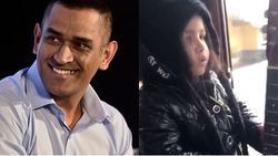 பனிசூழ்ந்த இடம்... அவளது திறமையை வெளிகொணர்கிறது -வீடியோ பகிர்ந்த தோனி