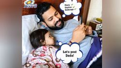 ரோகித் சர்மாவின் புதிய க்யூட் சோசியல் மீடியா மேனேஜர்...