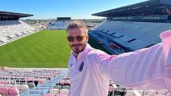 எங்கே செல்லும் இந்த பாதை... சொந்த மைதானத்தை ஏக்கத்துடன் பார்த்த டேவிட் பெக்காம்