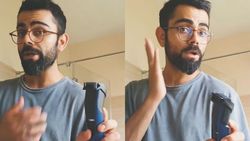 ஏம்ப்பா உன்னோட வெள்ள முடியையும் கணக்குல எடுத்துக்கனுமா? தோனியை தொடர்ந்து கோலியிடம் வம்பு