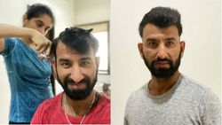 முடிவெட்டுற மனைவியை நம்புவதா... சதமடிக்க உதவும் பார்ட்னரை நம்புவதா... புஜாரா கேள்வி