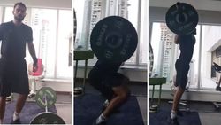 என்னமா தூக்கறாரு... இந்த மாதிரியெல்லாம் இருக்கறதாலதான் சிறப்பா விளையாட முடியுது