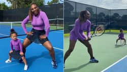 அட யாருப்பா இது.. 3 வயசு தான்.. அதுக்குள்ள சிக்ஸ் பேக்.. அம்மா மாதிரியே போஸ்.. கலக்கும் ஒலிம்பியா!