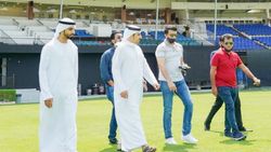 ஷார்ஜா கிரிக்கெட் மைதானத்தின் புதிய லுக்... சவுரவ் கங்குலி பார்வை மற்றும் பாராட்டு