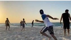 கொஞ்சம் டைம் கிடைச்சாலும் போதும்... வீரர்களை குஷிப்படுத்தும் மும்பை இந்தியன்ஸ் அணி