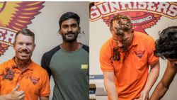 களைகட்டிய கேக் சண்டை... சின்னப்புள்ளத் தனமால்ல இருக்கு... உற்சாக டேவிட் வார்னர்