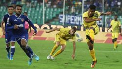 இந்தியன் சூப்பர் லீக்: விறுவிறுப்பாக சென்ற சென்னையின் எப்சி vs கேரளா ஆட்டம்.. கடைசியில் டிரா