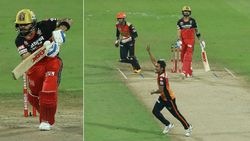 வேணா... வலிக்குது.. அழுதுடுவேன்... 7வது முறையாக சந்தீப்பின் பௌலிங்கில் வீழ்ந்த விராட் கோலி!