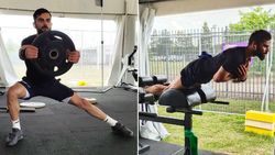 பயிற்சி முக்கியம் பிகிளே... வலிமைக்கு வலிமை கூட்டிய விராட் கோலி... ஆக்ஷனை எதிர்பார்க்கும் ரசிகர்கள்!