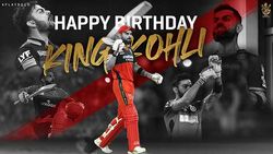 கிங் கோலி பிறந்தநாள்: தன்னோட ரத்தம், வியர்வை, கண்ணீரை ஆர்சிபிக்காக கொடுத்துருக்காரு!