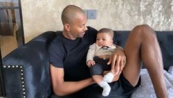 குறும்பா... உலகே நீதாண்டா... மகனுடன் கொஞ்சி குலவிய பாண்டியா... வீடியோ பதிவிட்ட நடாஷா!