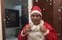 சான்டா கிளாசாக மாறிய சச்சின் டெண்டுல்கர்... கிறிஸ்துமஸ் வாழ்த்து!