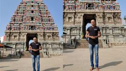 ஆஸ்திரேலிய தொடர் வெற்றி... முருகன் கோயிலில் மொட்டை போட்ட நடராஜன்!