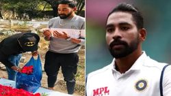 சமாதிக்கு சென்று.. அப்பாவிற்காக கண்ணீர் விட்ட முகமது சிராஜ்.. உணர்ச்சிகரமான போட்டோ.. வைரல்!