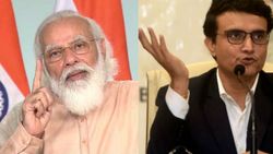 எப்படி இருக்கீங் கங்குலி... தொலைபேசியில் நலம் விசாரித்த பிரதமர் நரேந்திர மோடி