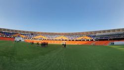 உலகின் பெரிய ஸ்டேடியம்...அரங்கை அதிர வைக்கும் வந்தே மாதரம் பாடல்..புகைப்படம் வெளியிட்டுள்ள வீரர்கள்