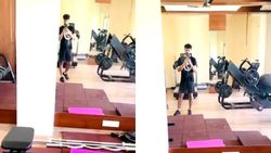 'முரட்டு' ஜிம்.. அதுவும் வீட்லயே.. 'மிரள' வைக்கும் ஜடேஜா - அசத்தல் வீடியோ