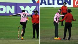 களத்தில் தூக்கி எறியப்பட்ட ஸ்டம்புகள்.. அம்பயருக்கு எதிராக சகிப் செய்த சம்பவம்.. தடை விதித்த வாரியம்