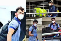 குடும்பம் குடும்பமாக.. ஃபேமிலி டூரா?.. கிரிக்கெட் டூரா? - இங்கி., கிளம்பிய இந்திய அணி - வைரல் வீடியோ