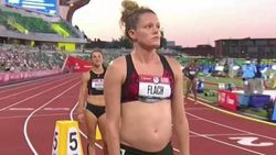 ஒலிம்பிக் தகுதிச்சுற்றில் 4 மாத கர்ப்பிணி.. 7 போட்டிகளில் விடாப்பிடி போராட்டம்..மெய்சிலிர்ந்த மக்கள்