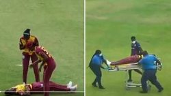 10 நிமிடம் இடைவெளியில்.. அடுத்தடுத்து மயங்கி விழுந்த பிளேயர்ஸ் - வெஸ்ட் இண்டீஸ் அணியில் 