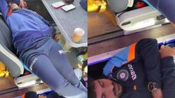 ‘சேட்டை புடிச்ச பையன் சார்’.. பேருந்தில் தூங்கிய பிரித்வி, ஷர்துல்.. ரோகித் சர்மாவின் குசும்பு செயல்