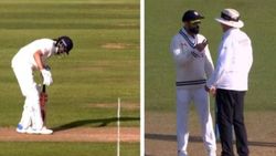 ‘விதிமுறை மீறல்’ இங்கிலாந்து பேட்ஸ்மேனின் தவறான செயல்.. மைதானத்தில் கோலி கடும் வாக்குவாதம் - வீடியோ