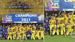 சி.எஸ்.கே வீரர்கள் வெற்றி கொண்டாட்டத்தில் சாம் கரண் இருந்தாரா?.. உண்மை என்ன.. இதுதான் ஒரிஜினல் போட்டோ!