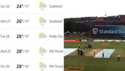 போச்சா..!! இந்தியா vs தென்னாப்பிரிக்கா - தமிழ்நாடு வெதர்மேன் வெளியிட்ட தகவலால் ரசிகர்கள் கவலை