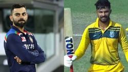 விராட் கோலியை தூக்கி சாப்பிட்ட சி.எஸ்.கே. வீரர் –ஹாட்ரிக் சதம் விளாசி அசத்தல்..!