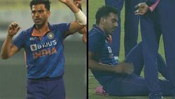 சிஎஸ்கே வின் ரூ.14 கோடி போச்சா..?? பந்துவீசும் போது தீபக் சாஹருக்கு காயம்.. பாதியில் வெளியேற்றம்