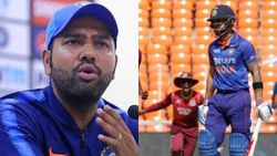 வேண்டுமென்றே சீக்கிரம் அவுட் ஆகிறரா கோலி..!! சர்ச்சை கேள்விக்கு ரோகித் சர்மா காட்டமான பதில்..