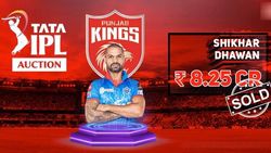 ஷிகர் தவானை தட்டி தூக்கிய பஞ்சாப்.. 8.25 கோடி ரூபாய்க்கு ஏலம் போனார்.. டெல்லி ஏமாற்றம்