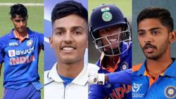 IPL ஏலத்தில் இந்தியாவின் சிங்க குட்டிகள்..!! 5 வீரர்கள் காட்டில் கோடிகள் கொட்ட வாய்ப்பு