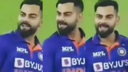 மைதானத்தில் நடனமாடிய கோலி..!! கிண்டல் அடித்த ரோகித் சர்மா..!! ரசிகர்களை கவர்ந்த வீடியோ இதோ..!!