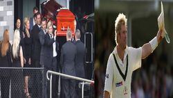 வார்னே இறுதி சடங்கு.. நண்பர்கள் உறவினர்கள் முன்னிலையில் உடல் அடக்கம்.. கதறி அழுத தாய், மகள்