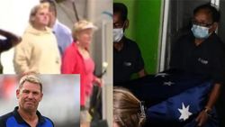 ஆஸ்திரேலியா சென்றது வார்னேவின் உடல்.. கண்ணீர் விட்டு கதறிய தாயார்.. மனம் உருக வைக்கும் புகைப்படங்கள்