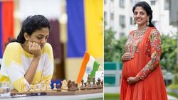 நிறைமாத காலத்திலும் சாதிக்கும் வெறி.. செஸ் ஒலிம்பியாட்டில் கவனம் ஈர்த்த வீராங்கனை.. யார் இந்த ஹரிகா?