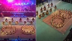 8 மாநிலங்களின் கலாச்சாரம்.. மேடை அதிர நடைபெற்ற நடன நிகழ்ச்சி.. களைக்கட்டும் செஸ் ஒலிம்பியாட்!