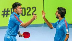 காமன்வெல்த் 2022: இந்தியாவுக்கு 5வது தங்கம்.. டேபிள் டென்னிஸில் அசத்திய இந்திய வீரர்கள்!