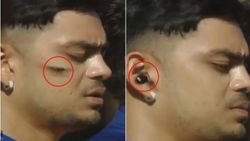 இதுங்களும் சதி பண்ணுதே.. தேசிய கீதத்தின் போது கடுப்பான இஷான் கிஷான்.. சுவாரஸ்ய வீடியோ!