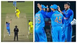 மரண மாஸ் காட்டிய மேத்யூ வேட்.. பவுலிங்கில் அசத்திய அக்சர் படேல்.. இந்திய அணிக்கு 91 ரன்கள் இலக்கு!