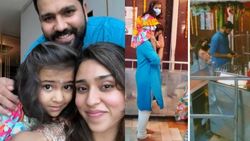 ஆஸி. புறப்படுவதற்கு முன் கோயிலுக்கு சென்ற ரோகித்.. விநாயகரை குடும்பத்துடன் வழிபட்டார்.. செம பதிலடி