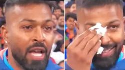 இறந்த தந்தைக்காக கண்ணீர் விட்ட ஹர்திக்.. 