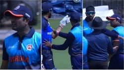 அம்பத்தி ராயுடு - ஷெல்டன் ஜாக்சன் ஆக்ரோஷ சண்டை.. கையில் பேட் வேற.. சையது முஷ்டக்அலி தொடரில் பரபரப்பு